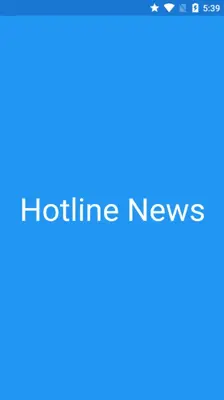 Hotline News android App screenshot 0